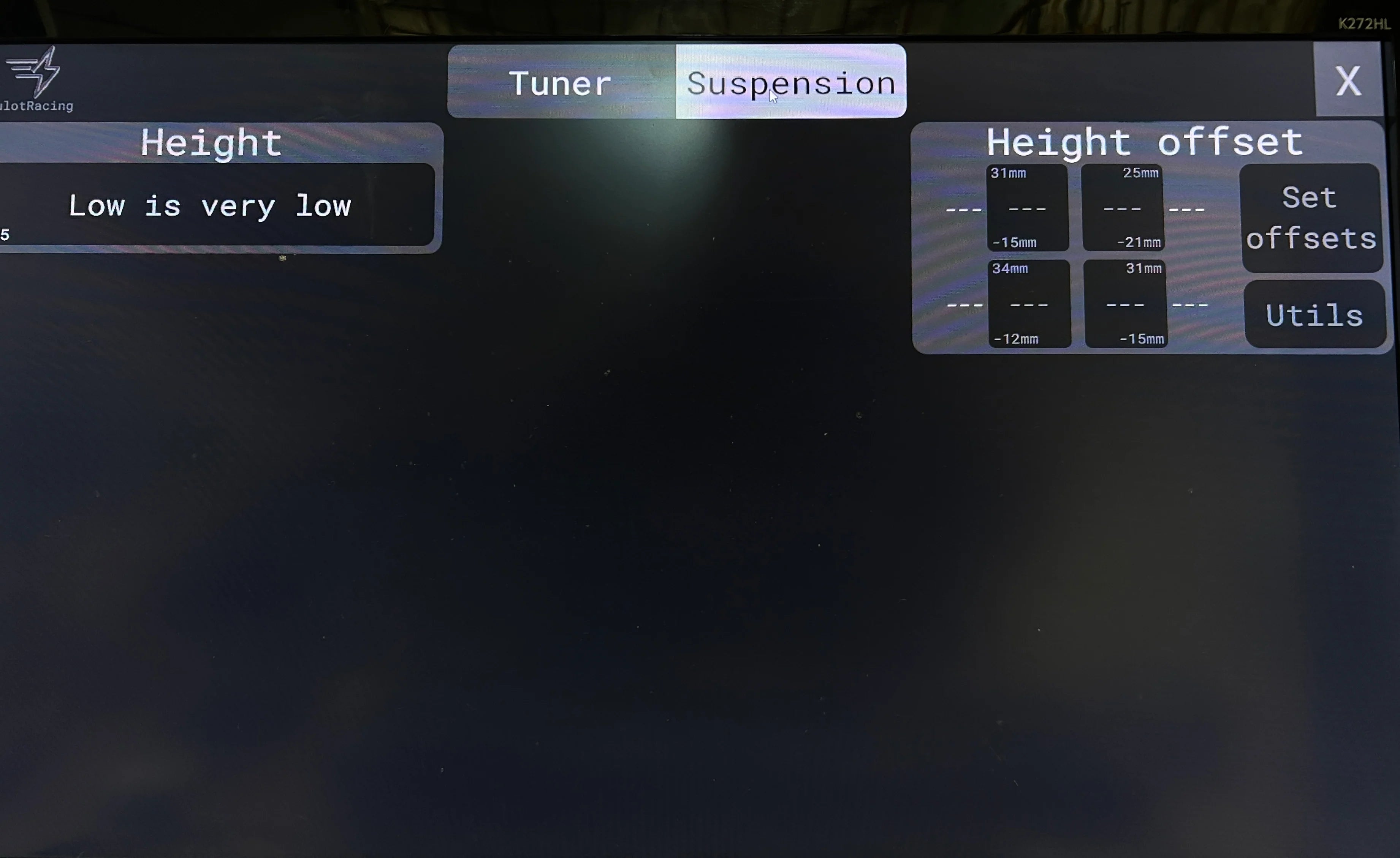 S/X Full Suspension Control